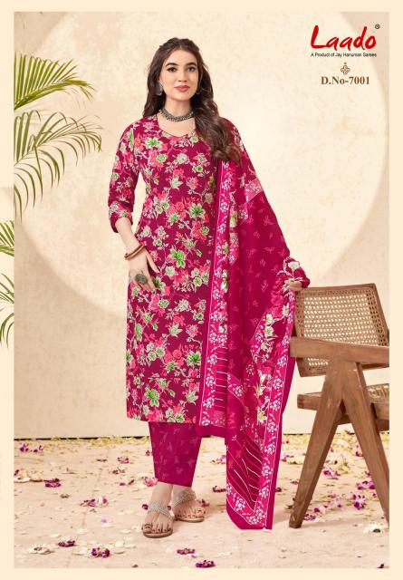 Laado nargis vol-7 cotton kurtis wholesale market
